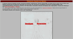 Desktop Screenshot of medchem.axel-schunk.de